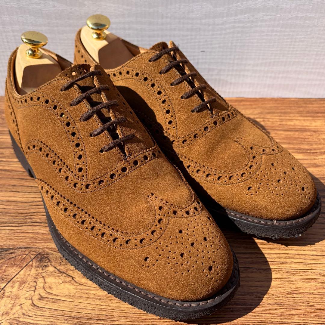 Church's 旧チャーチ 4都市 FAIRFIELD 90 茶 スエード - メルカリ