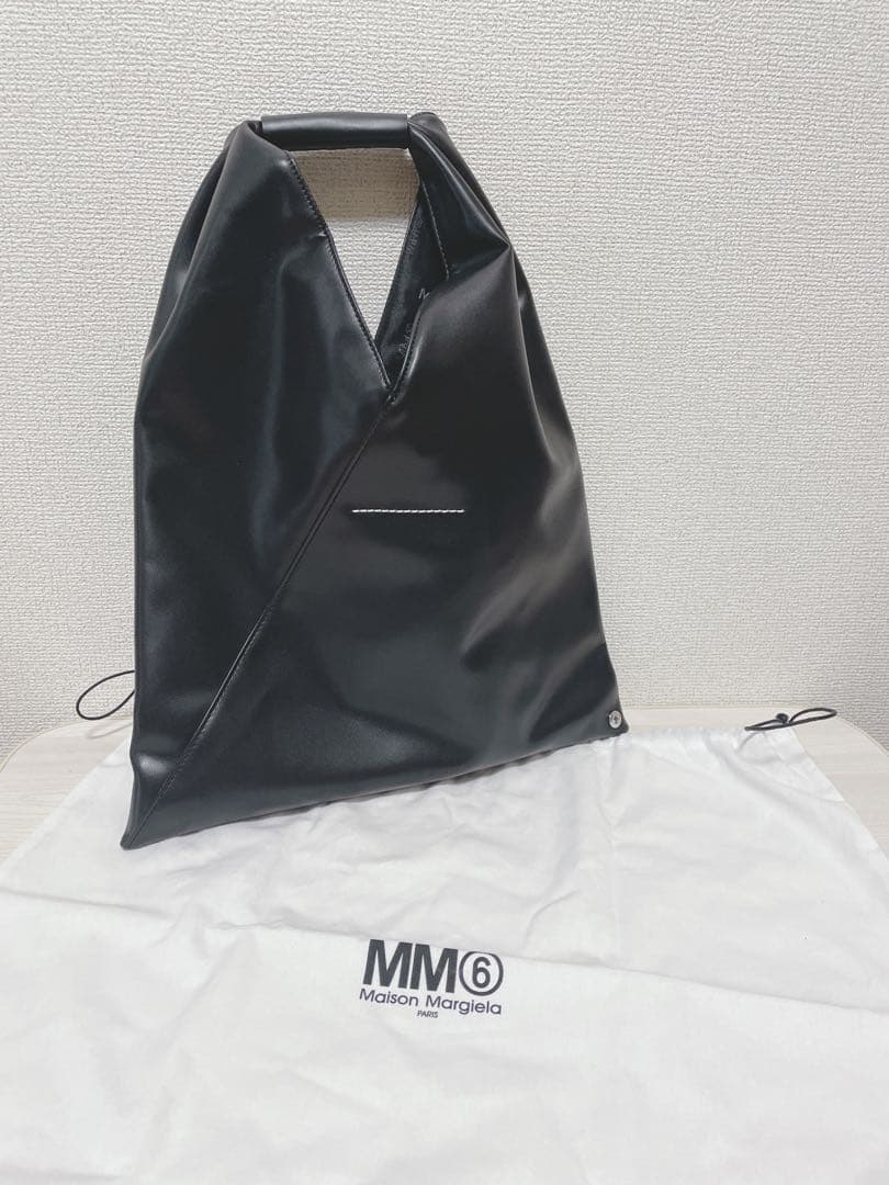 MM6 MAISON MARGIELA ハンドバッグ　ブラック MM6 メゾンマルジェラ ハンドバッグ MINI JAPANESE BAG BLACK (MM6