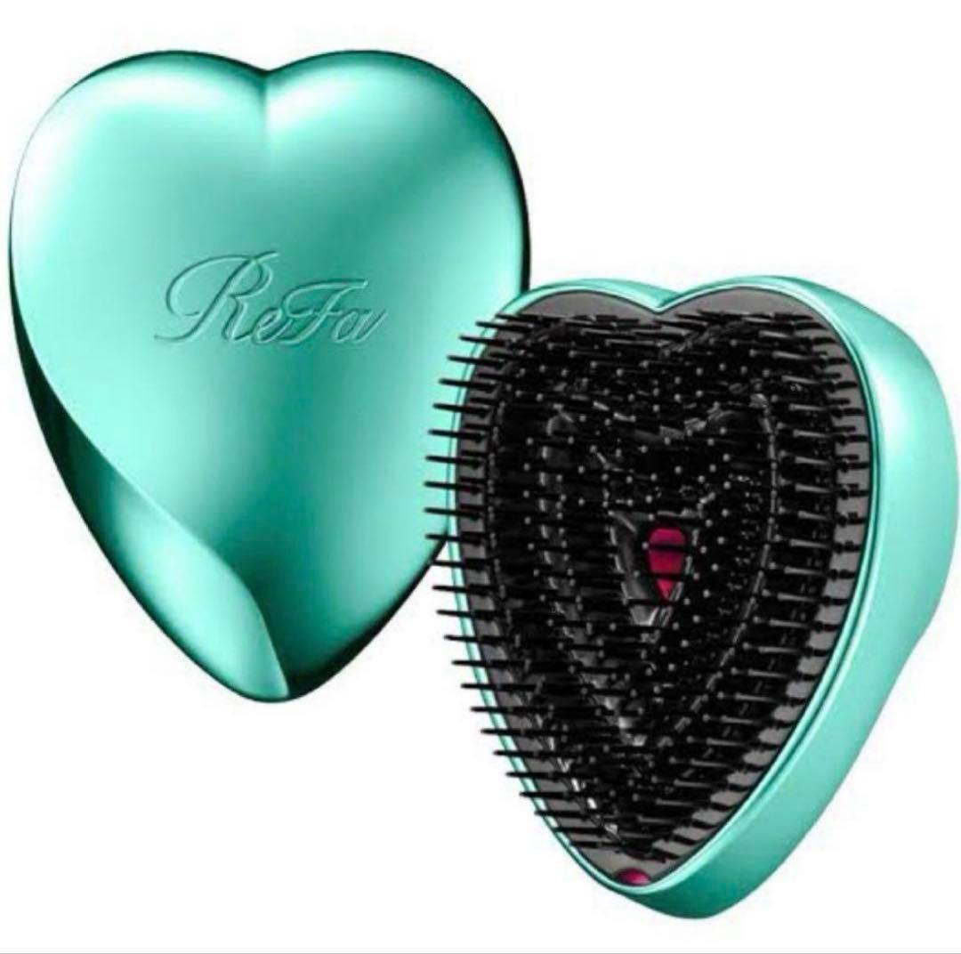 新品未開封】 リファ ハートブラシ ReFa ブルーエメラルド 初音ミク