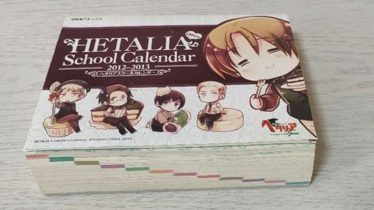 ヘタリア 日めくりカレンダー 2012〜2013 - メルカリ