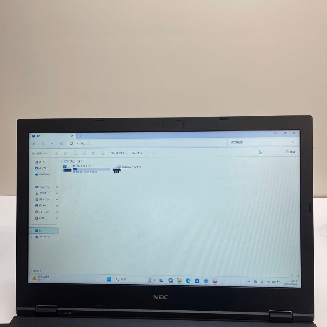 NEC VersaPro VA-B 11世代i3-1115G4 8GB 256G - メルカリ