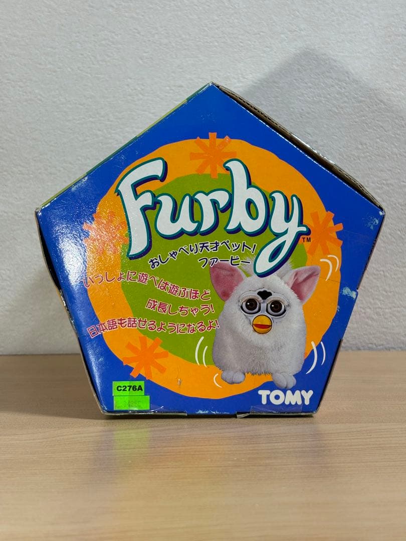 初代ファービー 日本語版 シャンパンホワイト ラメ 未開封 - メルカリ