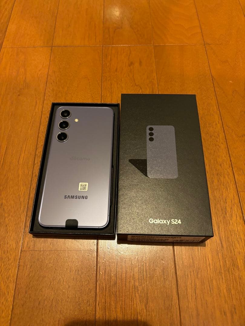 Samsung Galaxy S24 パープル 本体　新品未使用　docomo Amazon | 【整備済み品】Samsung Galaxy S24 docomo 256GB コバルト