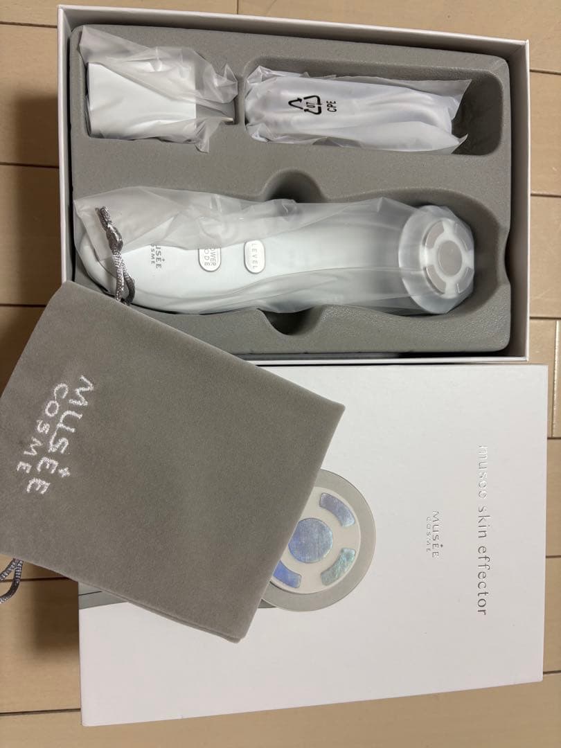 美顔器　ミュゼ　MUSE COSME ハイフスキンエフェクター MUSEE COSME HOW TO GUIDE