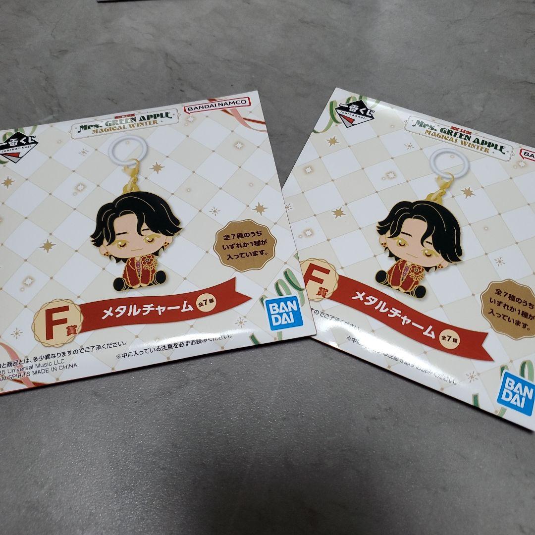 一番くじ Mrs. GREEN APPLE ラストワン賞 メタルチャームタオル付