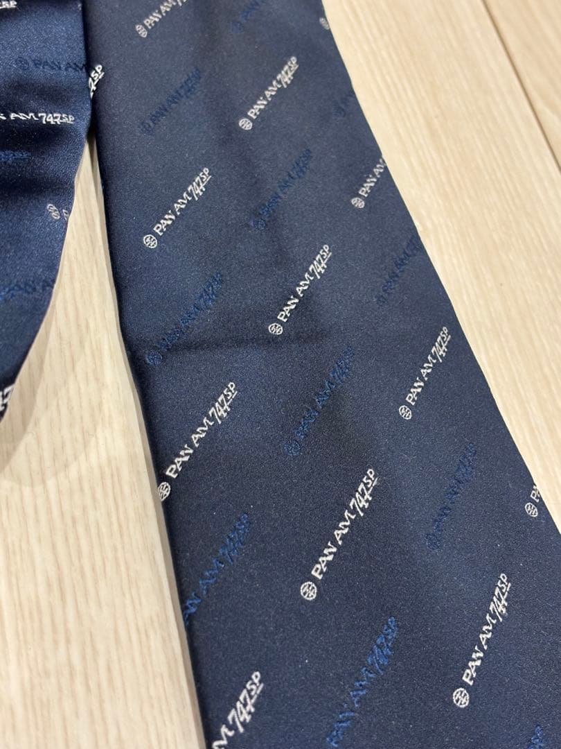 PAN AM パンナム ヴィンテージ 747SPプロモーション用 ネクタイ