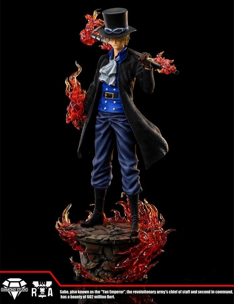 ワンピース 炎帝 サボ ガレージキット フィギュア 1/6スケール - メルカリ