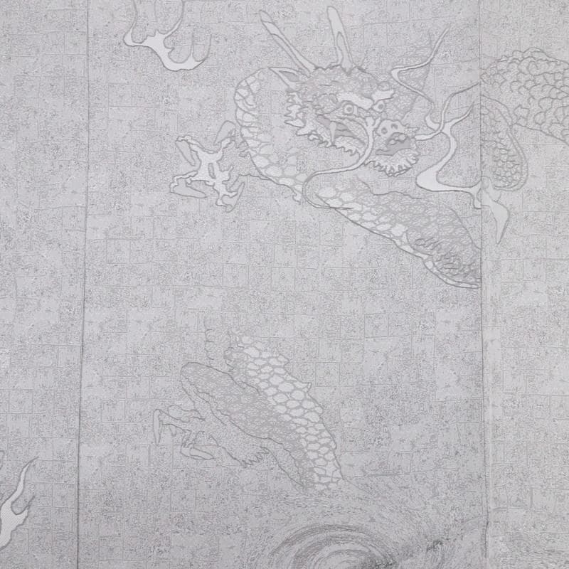 《葵⭐︎裄直し＋作家物◆小紋■龍の舞姿■落款有◆KH1-24》