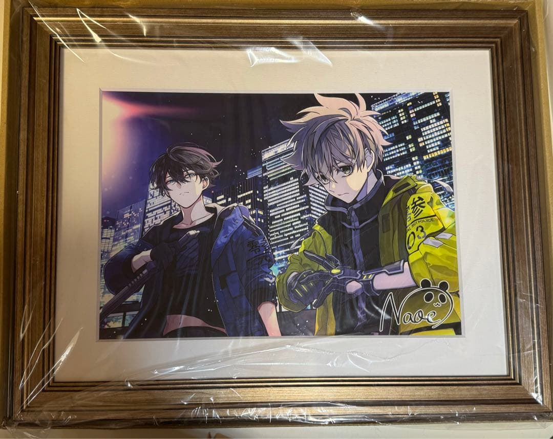 東京エイリアンズ プリントサイン入り複製原画 天空橋翔 東京エイリアンズ」NAOEプリントサイン入り複製原画（Gファンタジー