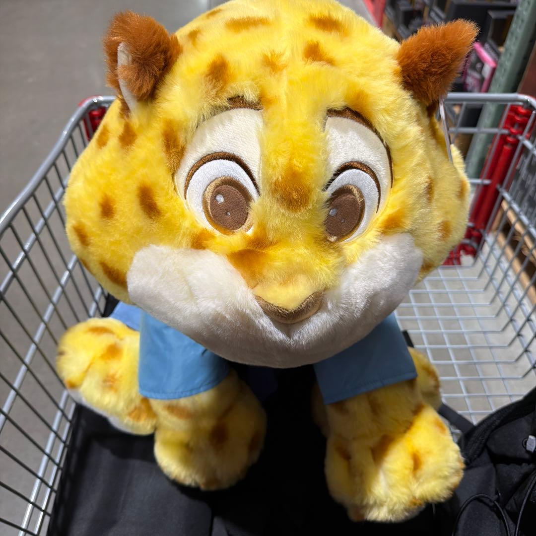 ズートピア ぬいぐるみ コストコ クロウハウザー ブランケット 50cm