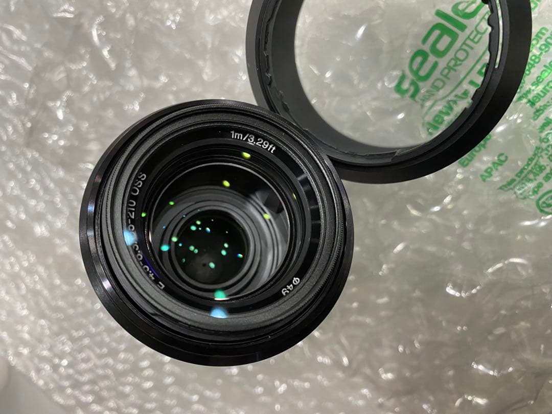 SONYα6400 レンズ E55-210 F4.5-6.3 純正プロテクター付