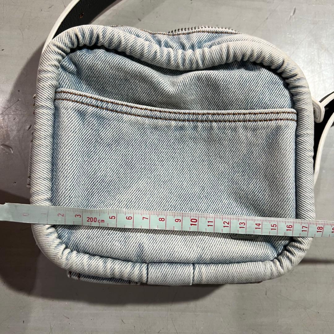 DIESEL デニム ショルダー ミニミニ ボディ バッグ ディーゼル