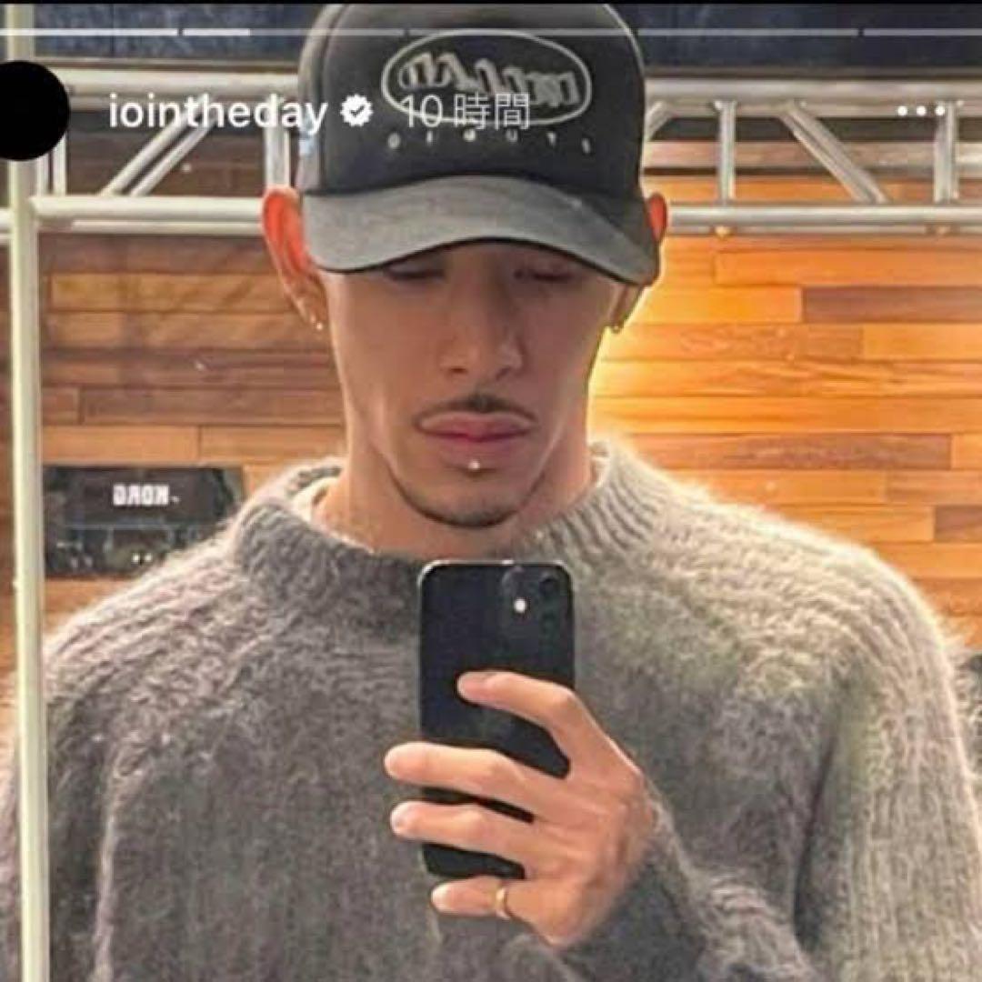 VALLAD STUDIOメッシュキャップ POPUP限定刺繍 BLK IO - メルカリ