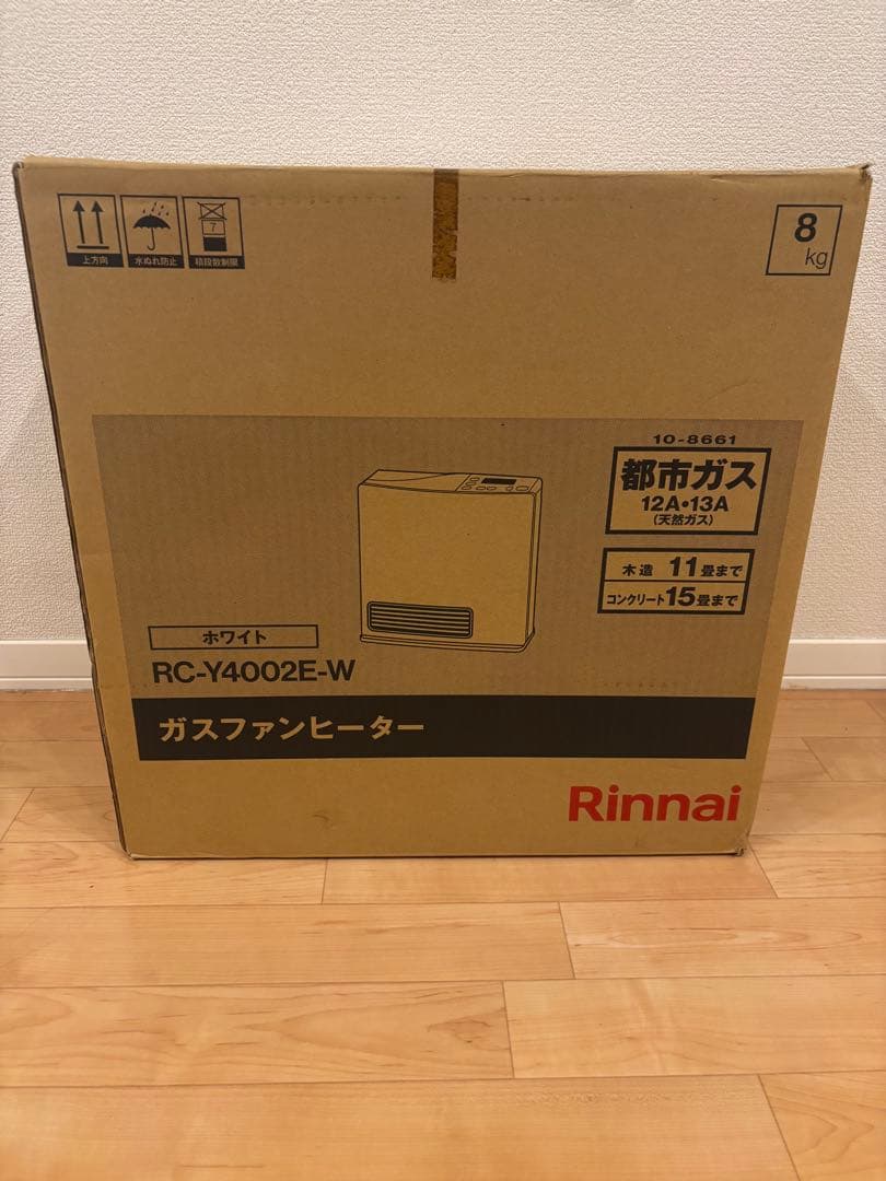 3mコード付】Rinnai RC-Y4002E ガスファンヒーター リンナイ
