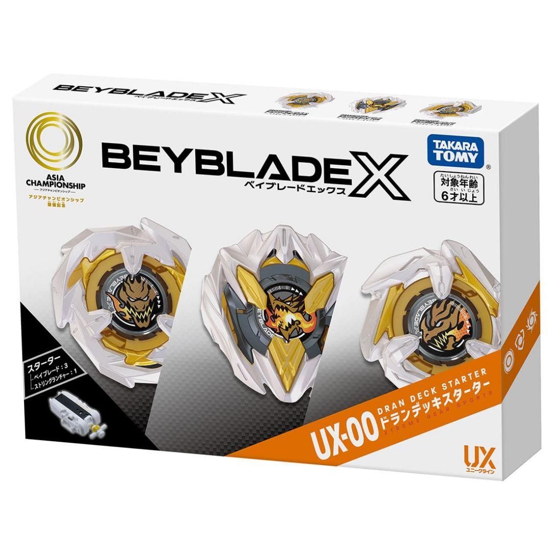 完全新品未開封 写真追加可能 ベイブレードX UX-00 ドランデッキスターター タカラトミー（TAKARA TOMY） BEYBLADE X ベイブレードX UX-00
