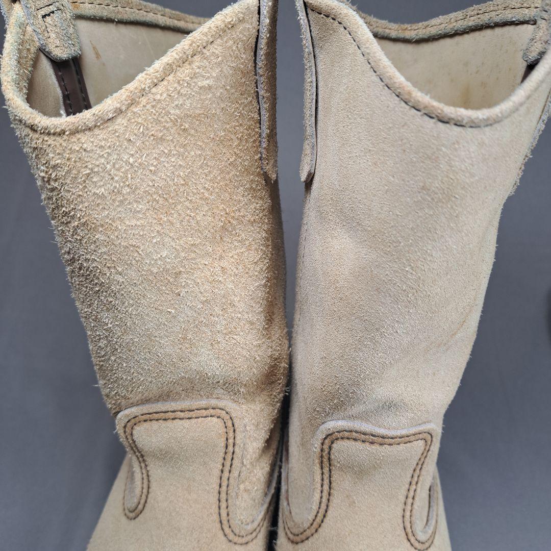 RedWing レッドウイング 8156 ペコスブーツ 25.5cm ベージュ