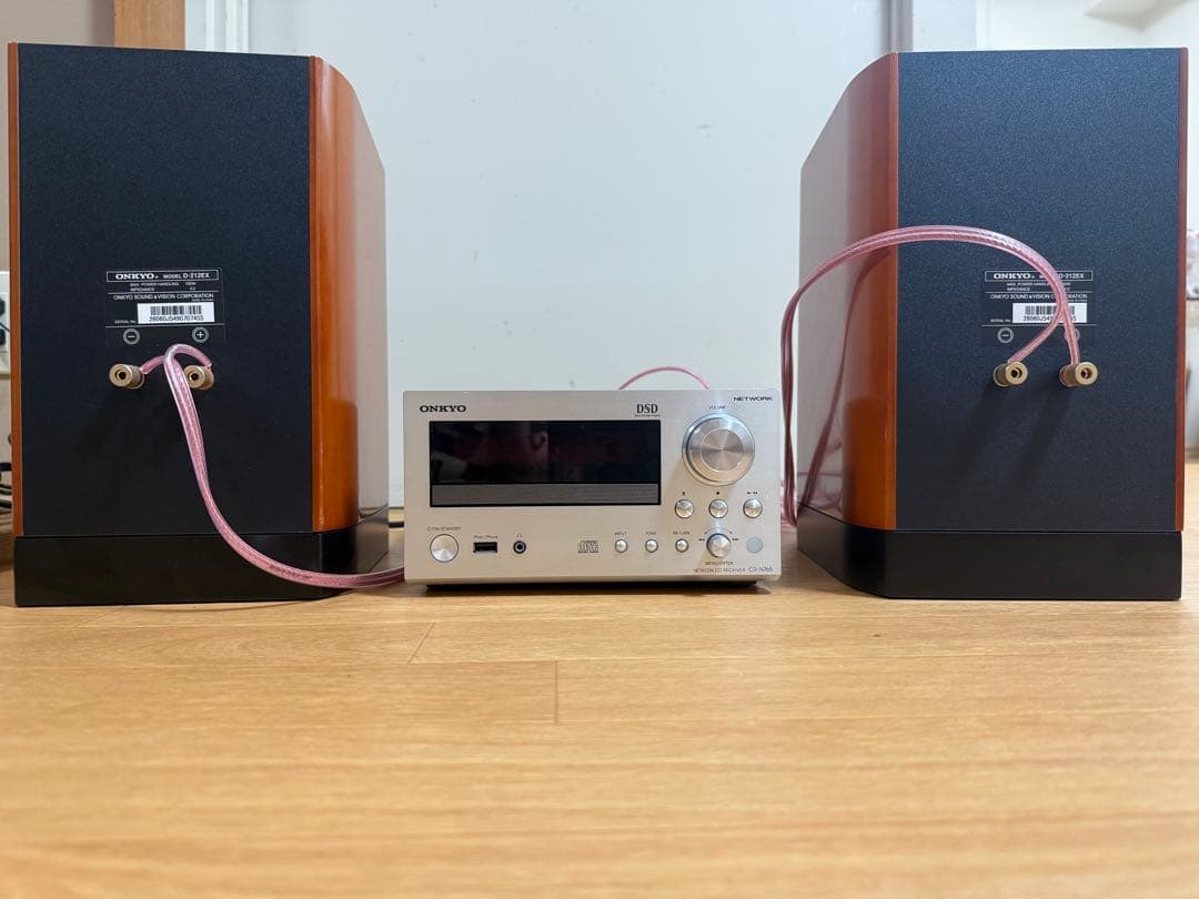 ONKYO ミニコンポ リモコン付き CR-N765 D-212EX 美品 - メルカリ