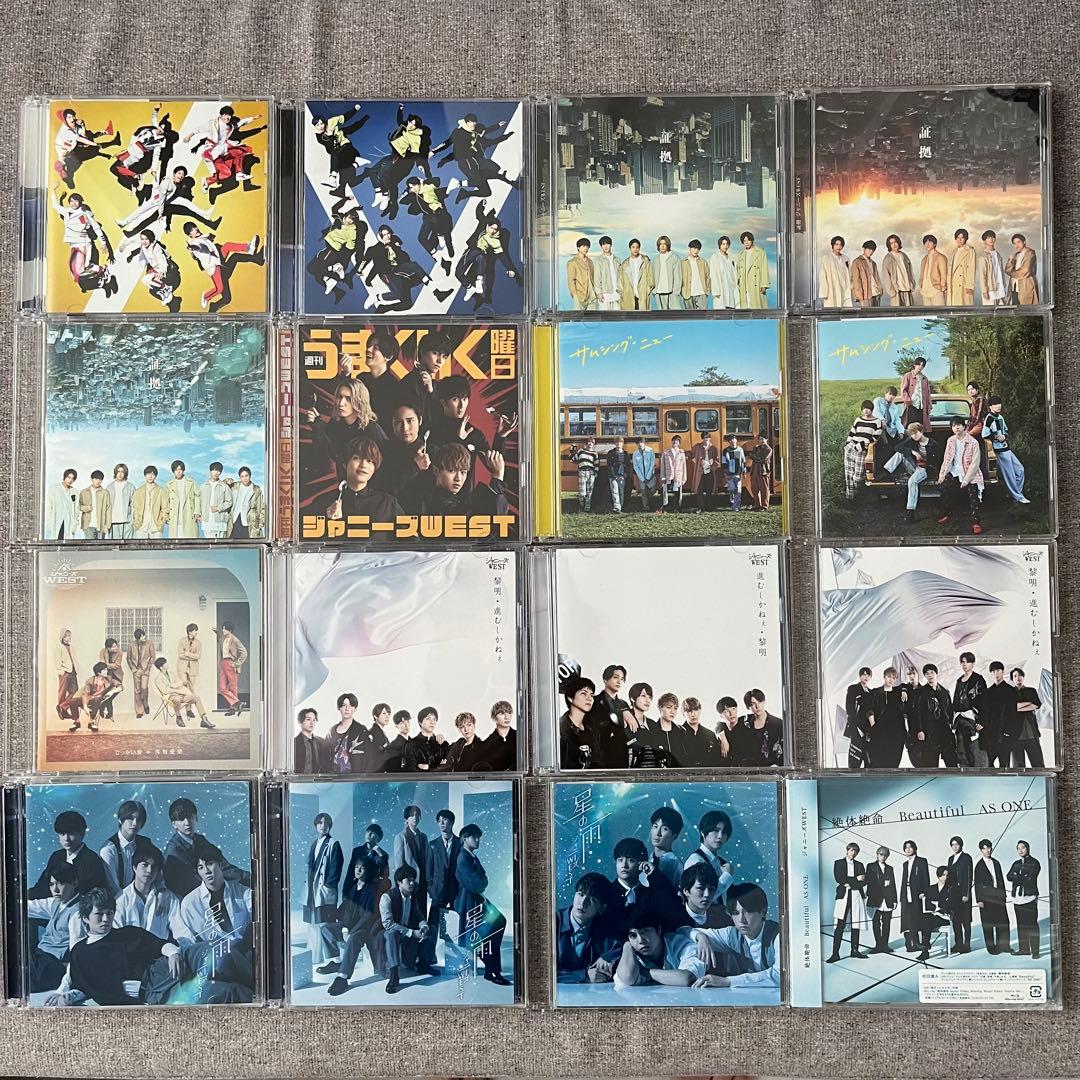 WEST. ジャニーズWEST CD まとめ売り - メルカリ