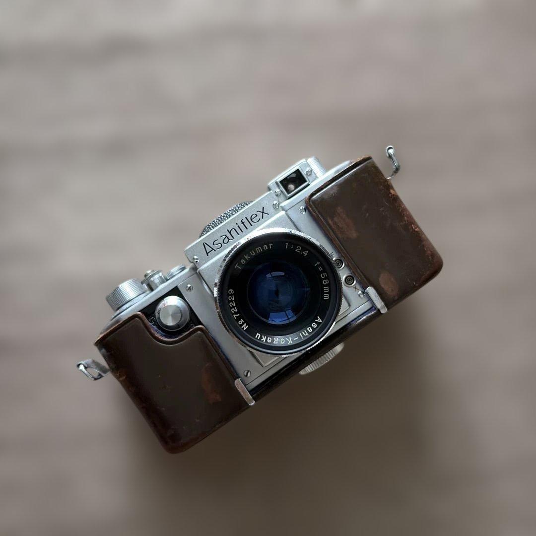 Asahiflex Ⅱ型　アサヒフレックス　タクマー58mm f2.4 アサヒフレックスIIA と タクマー58mmF2.4 : nakajima akira's photobook
