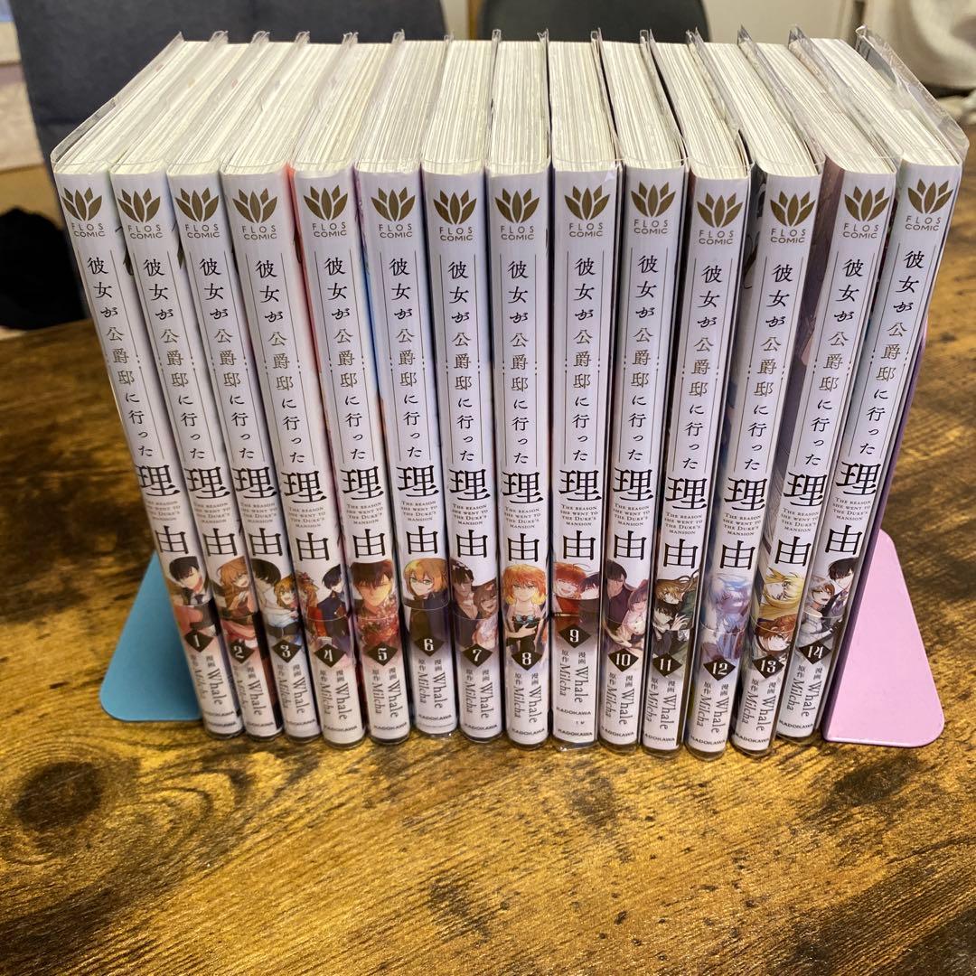 彼女が公爵邸に行った理由 全14巻　クリアファイル他特典付