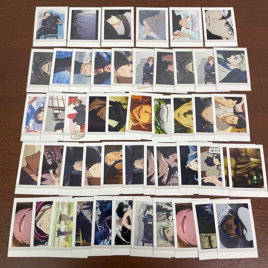 ➀呪術廻戦 呪術廻戦展 色紙 アクスタ 特典 カード ブロマイド まとめ