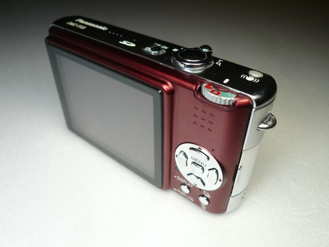 LUMIX☆DMC-FX9⭕️箱入完品⭐️極美品⭕️安心の実働品☆えんじ色