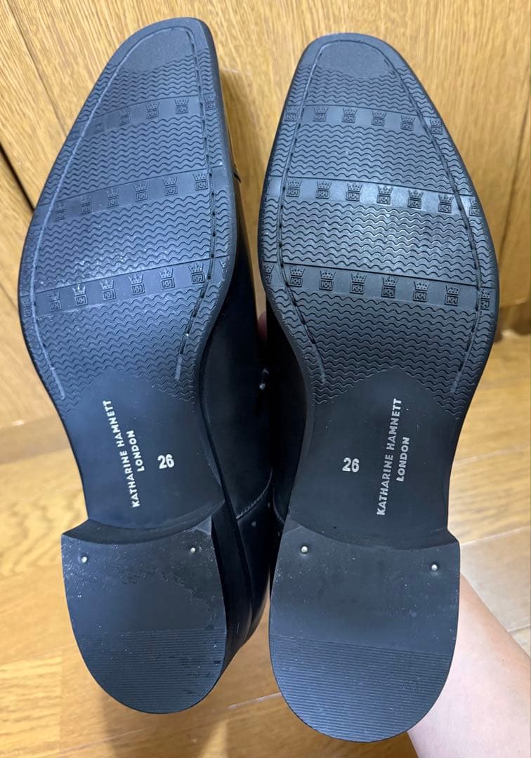 【新品未使用】キャサリンハムネット ビジネスシューズ 本革 26.0cm