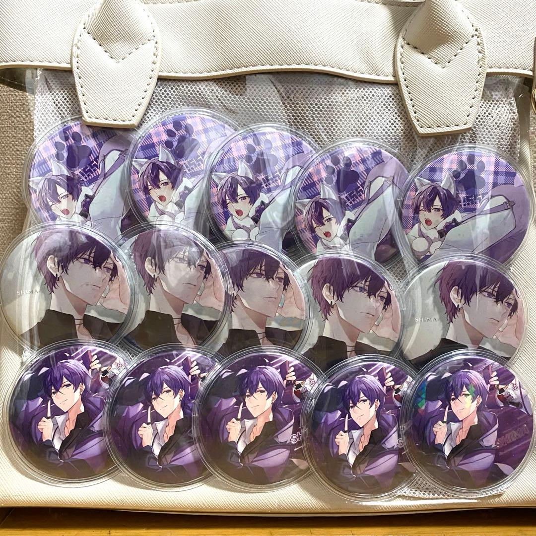 痛バ 浦島坂田船 志麻 缶バ キーホルダー - メルカリ