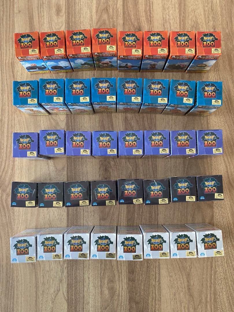 WCFワンピース -ワーコレZOO- vol.1〜vol.5コンプリート全40種