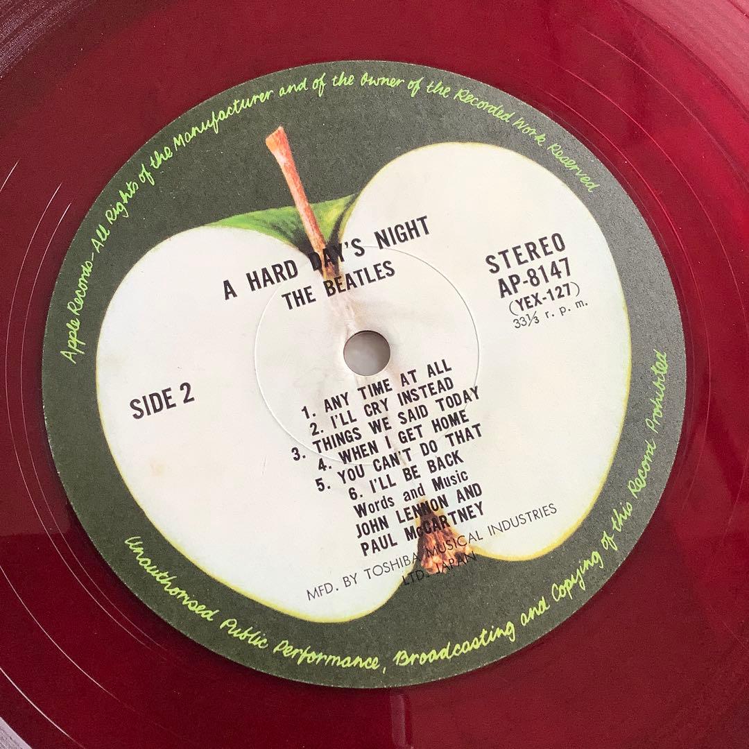 激レア! 赤盤 ビートルズ 1969年発売 補充注文票 ペラジャケ ハード