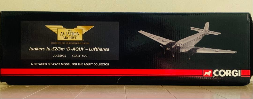 Corgi Junkers Ju-52/3m D-AQUI 1/72 - メルカリ