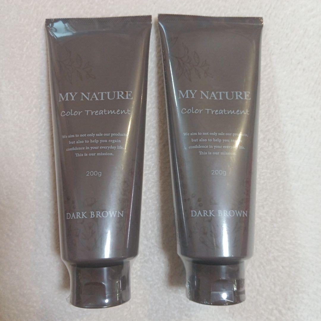 MY NATURE Color Treatment ダークブラウン 200g - メルカリ