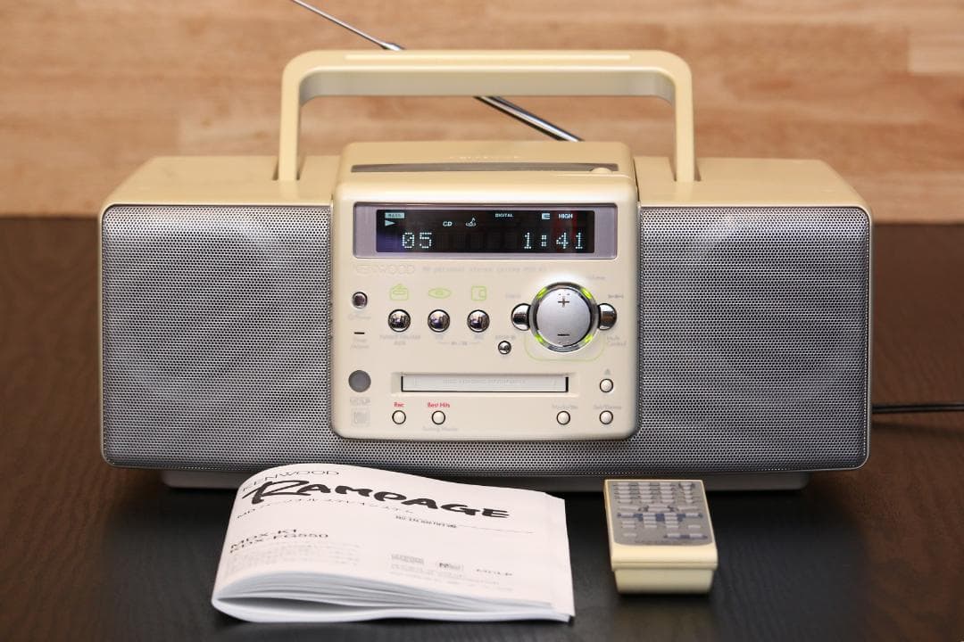 KENWOOD MDX-K1 CD/MD/TUNER コンポ ラジカセ 極美品 - メルカリ