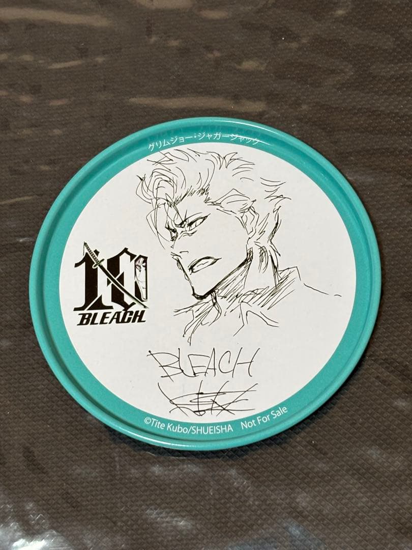 BLEACH 10周年記念 缶コースター グリムジョー ブリーチ - メルカリ