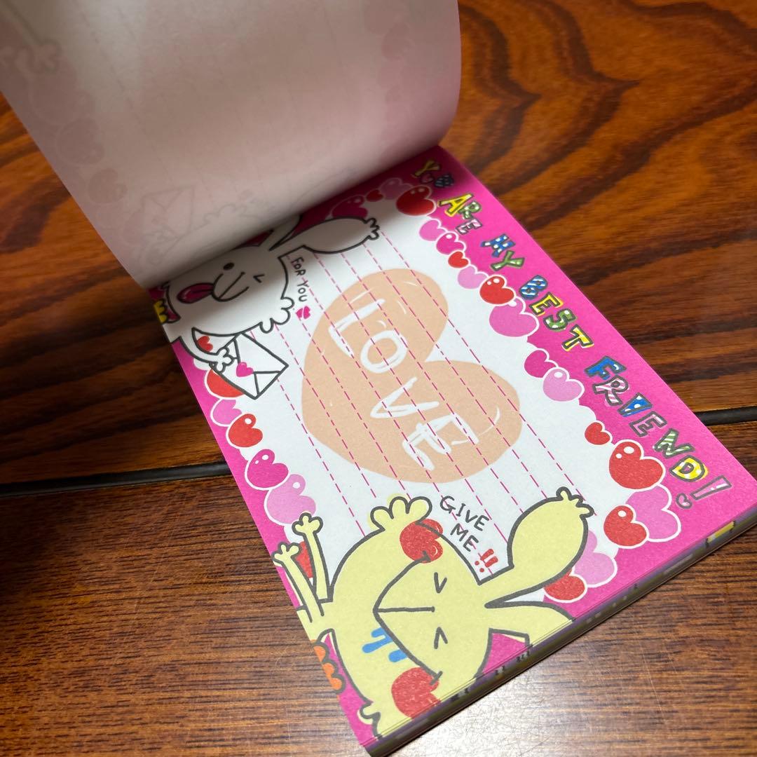 ウサギのイラスト メモ帳 平成女児 平成レトロ レア - メルカリ