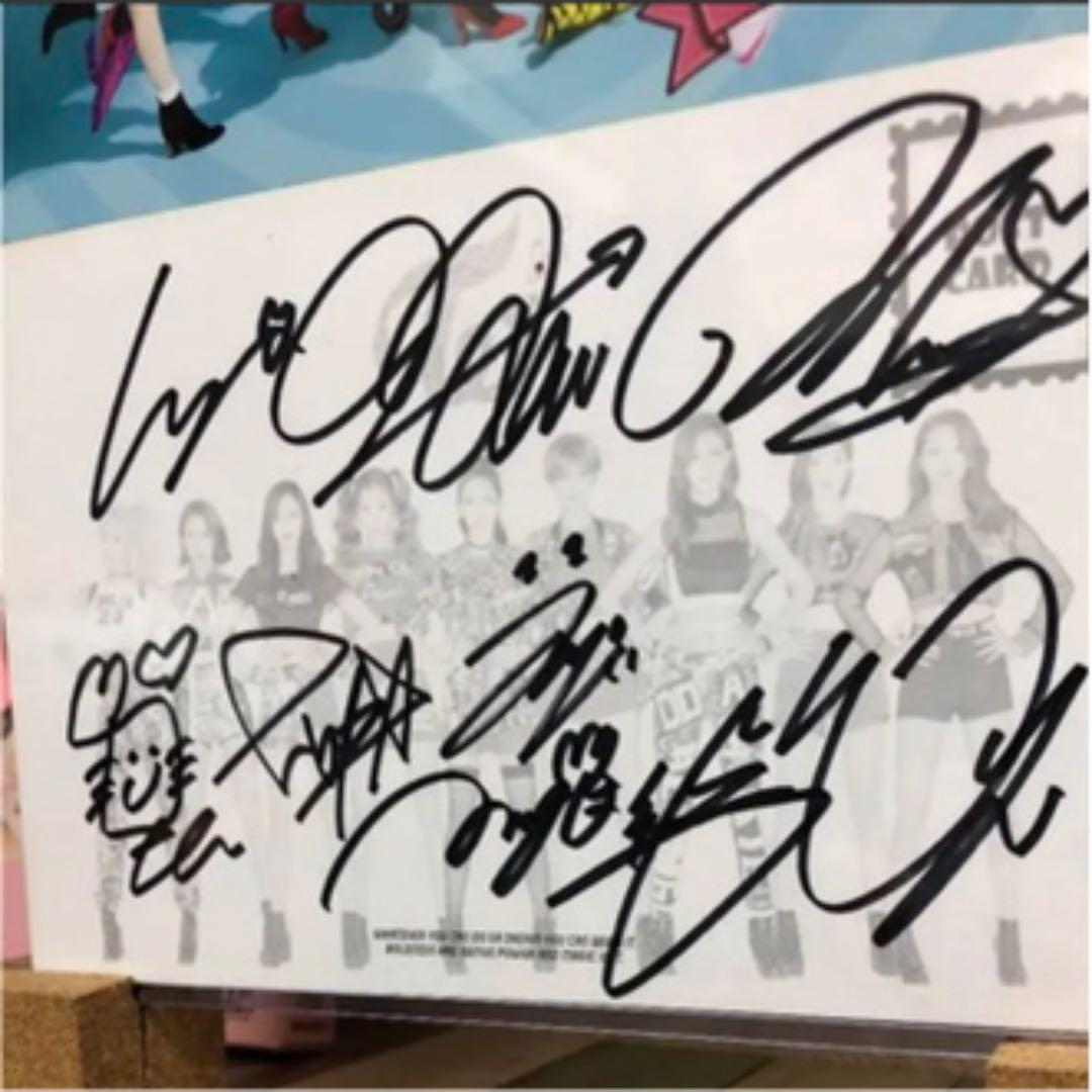 TWICE メンバーサイン - メルカリ