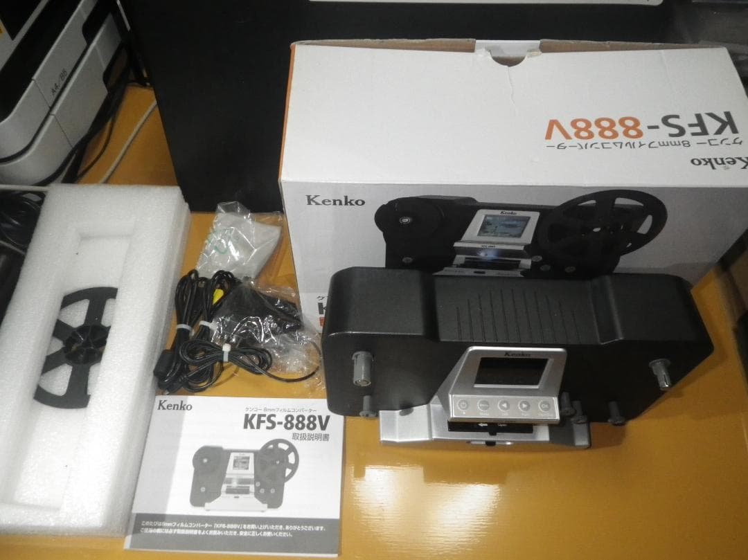 ケンコー8mmフィルムコンバーター kenko KFS-888V　新同 Amazon.co.jp: Kenko フィルムコンバーター KFS-888V 8mmフィルム用