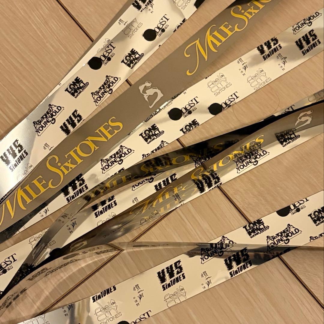SixTONES MILESixTONES 銀テープ - メルカリ