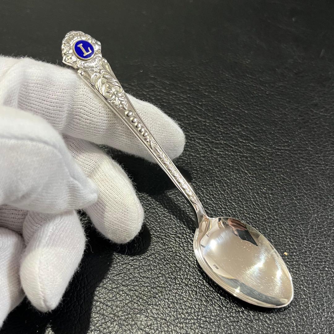 美品】ライオンズクラブ 大阪尚美堂 「silver950 銀スプーン」 5点