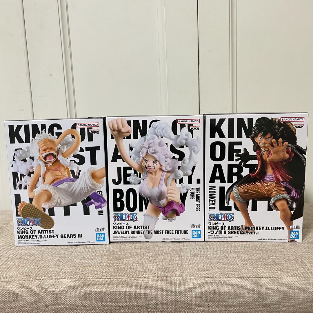 ワンピース キングオブアーティスト フィギュア 3点セット ニカ