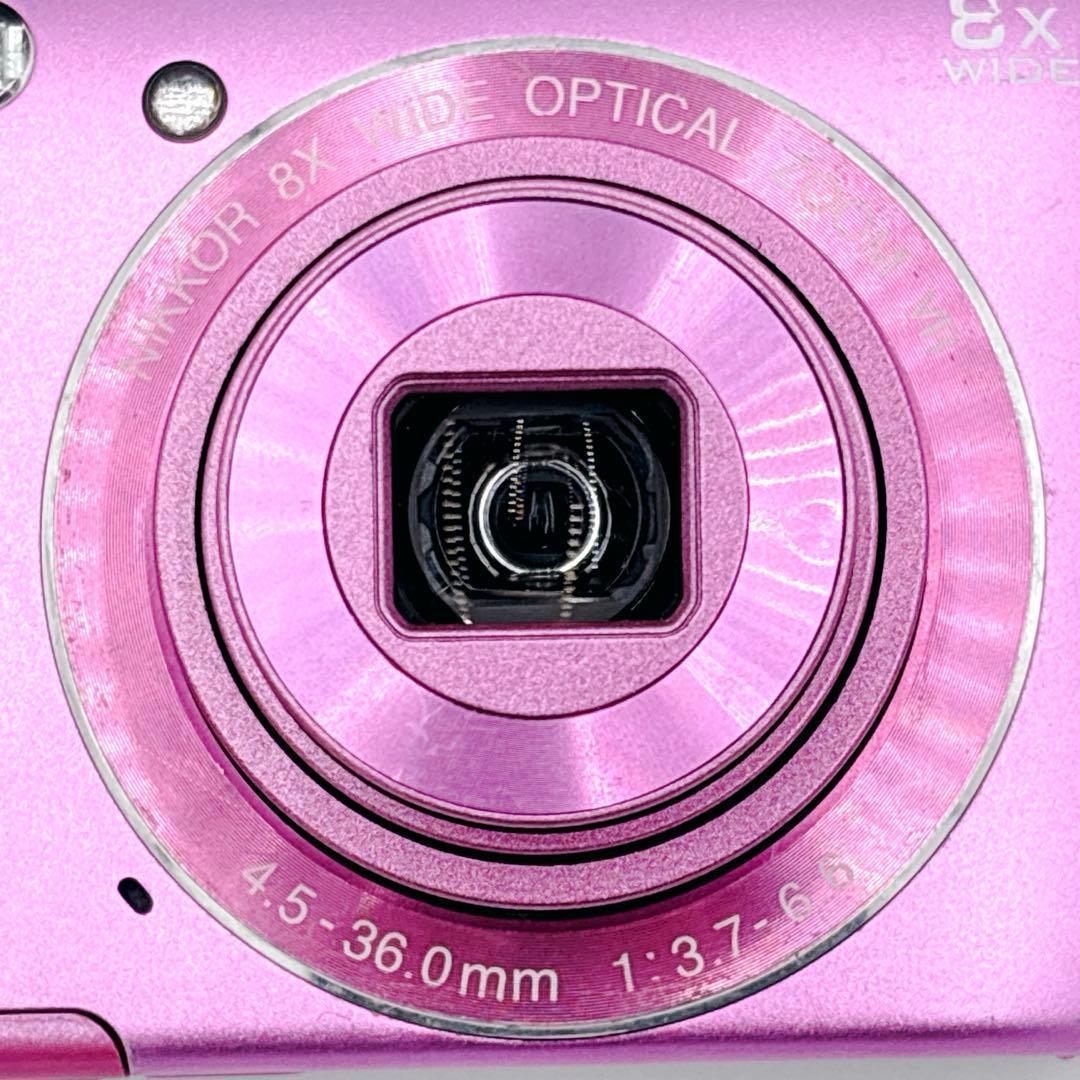 Nikon ニコン COOLPIX S3700 ピンク デジカメ Wi-Fi搭載 - メルカリ