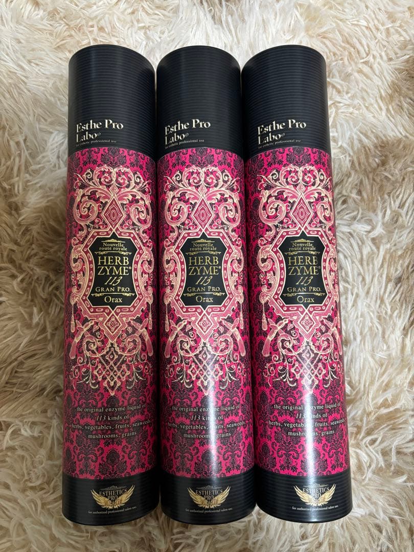 ハーブザイム　3本セット　オラックス③ エステプロラボ エステプロラボ ハーブザイム 113 Esthe Pro Labo 500ml 選べる合計3点