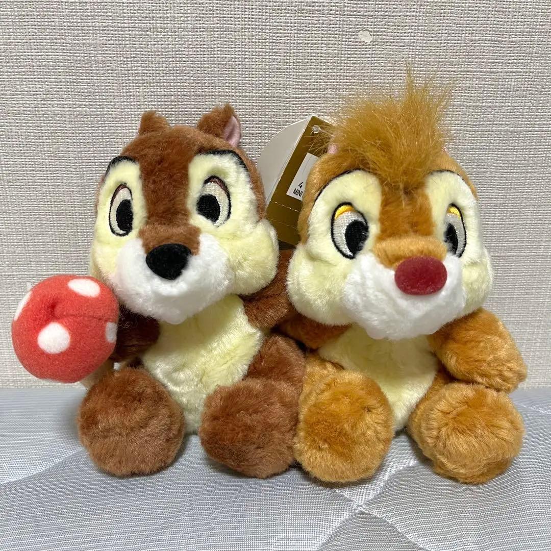 チップ デール ぬいぐるみ ディズニーストア タグ付き - メルカリ