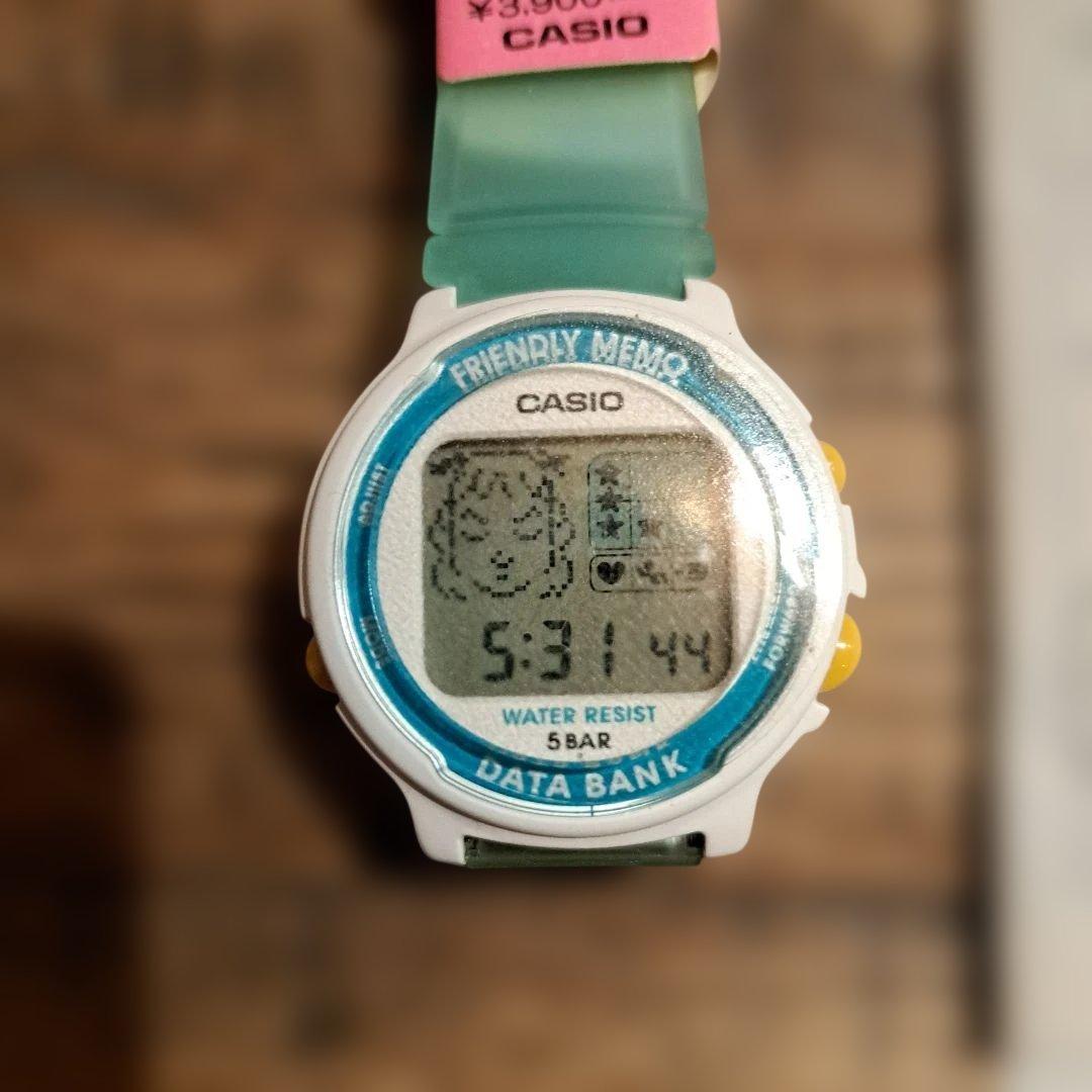 激レア CASIO DBJ-22-3Tデータバンクフレンドリーメモ ヴィンテージ