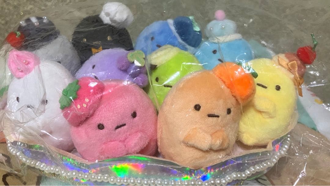 限定】すみっコぐらし 10周年 たぴがとうぬいぐるみセット たぴおか て