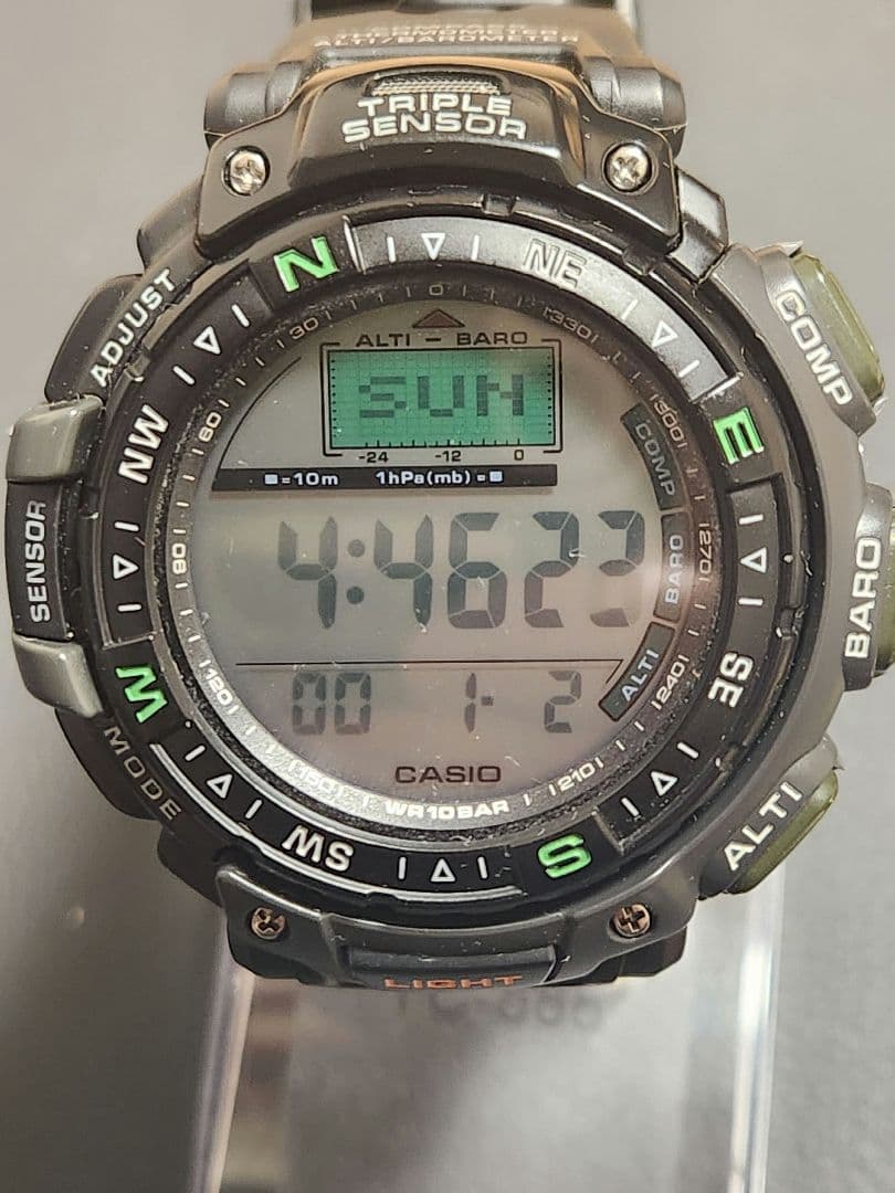 CASIO PROTREK PRG-40SJ デジタル腕時計　電池交換済み カシオ CASIO プロトレック PROTREK PRG-40SJ 電池交換済み｜Yahoo