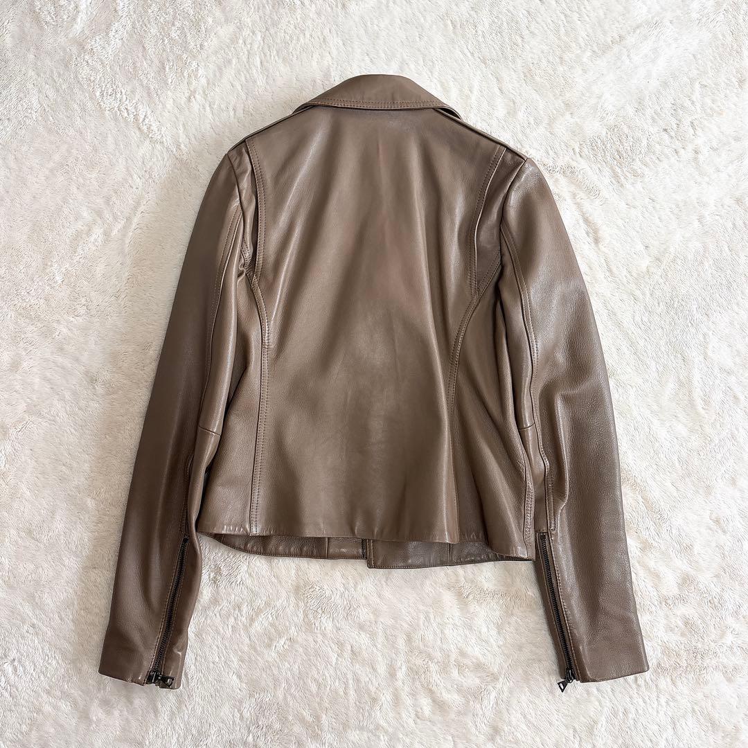 theory セオリー ライダースレザージャケット S 羊革 - メルカリ