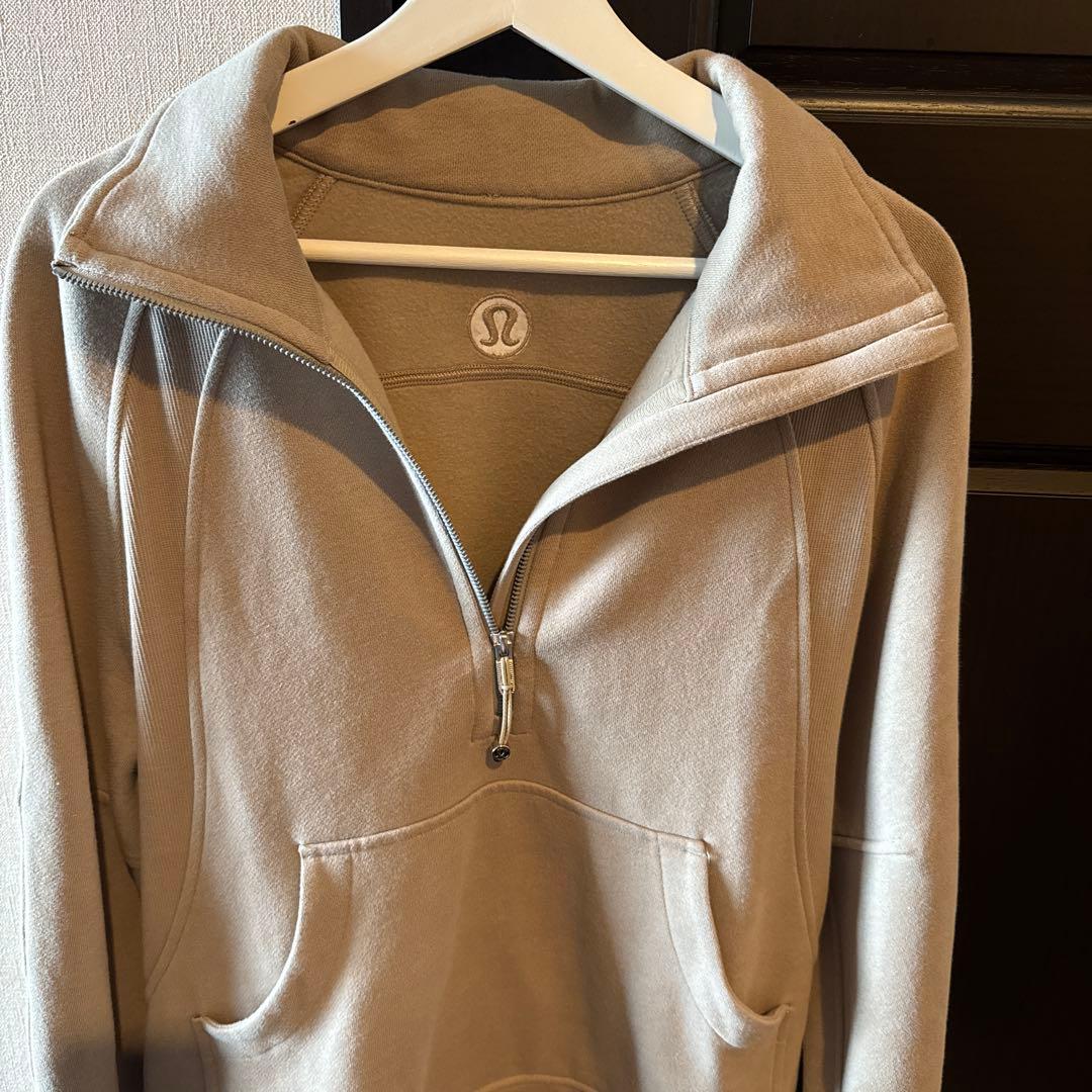 lululemonルルレモン Scubaオーバサイズ ハーフジップ ロング - メルカリ