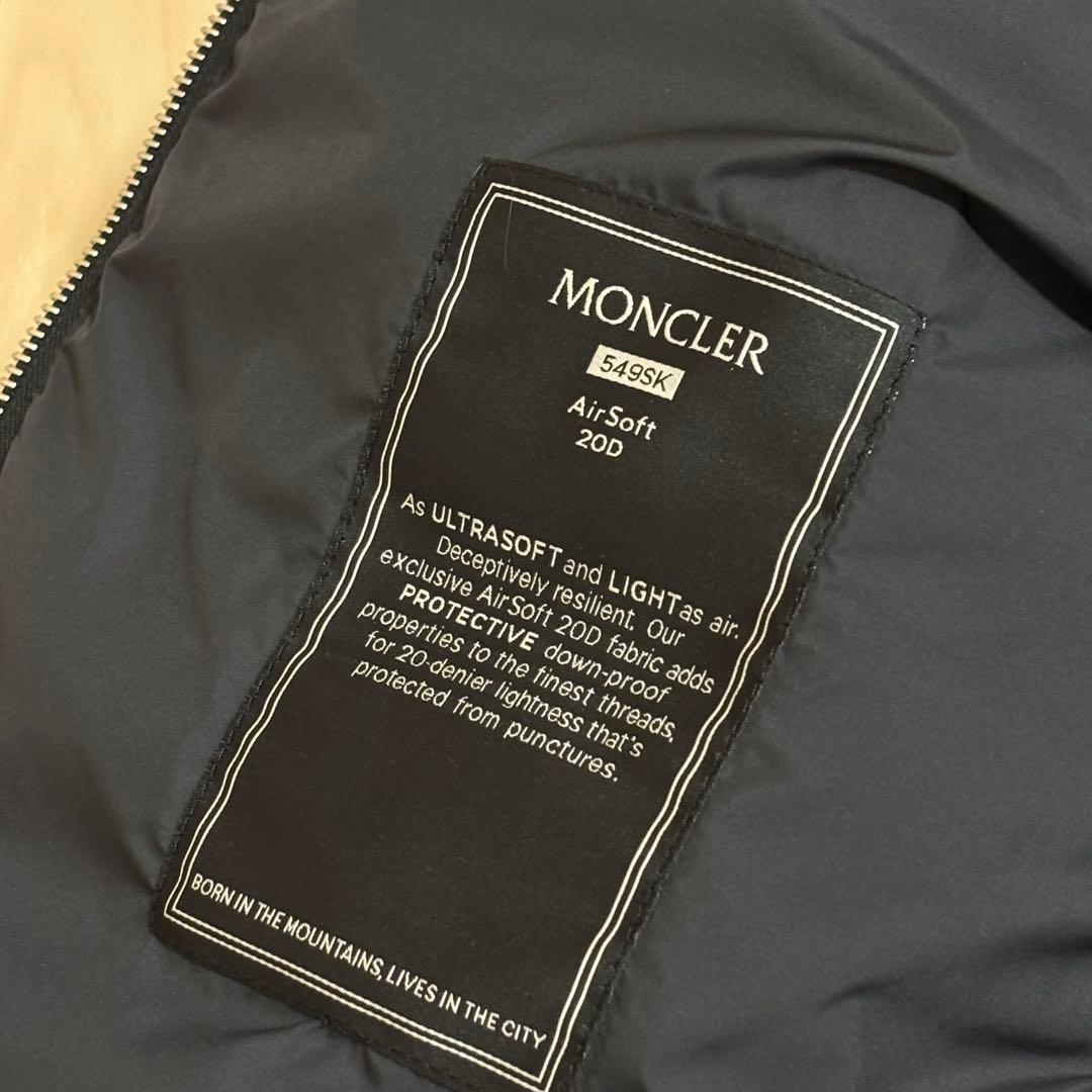 極美品】モンクレール ARNEB ブラック サイズ1 23-24秋冬モデル - メルカリ