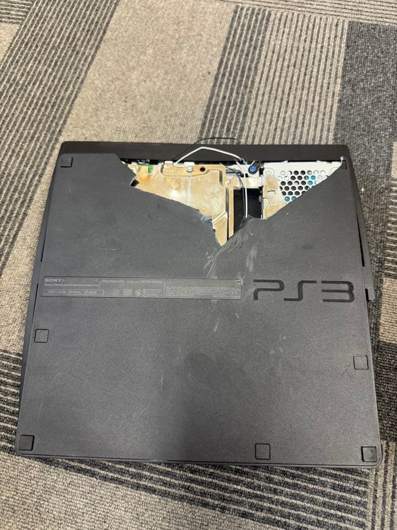 SONY PS3本体 cech-2500a ジャンク - メルカリ
